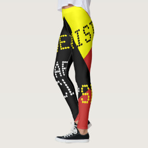 Legging Eclipse Solar Modernista Curioso personalizável