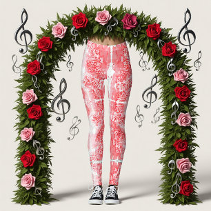 Legging Ecos Carmesins