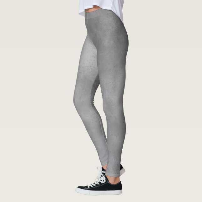 Legging Efeito de nuvem de tempestade elegante cinza (Esquerda)