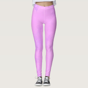 Legging Efeito de sonho - pintura de nuvens de platter ros