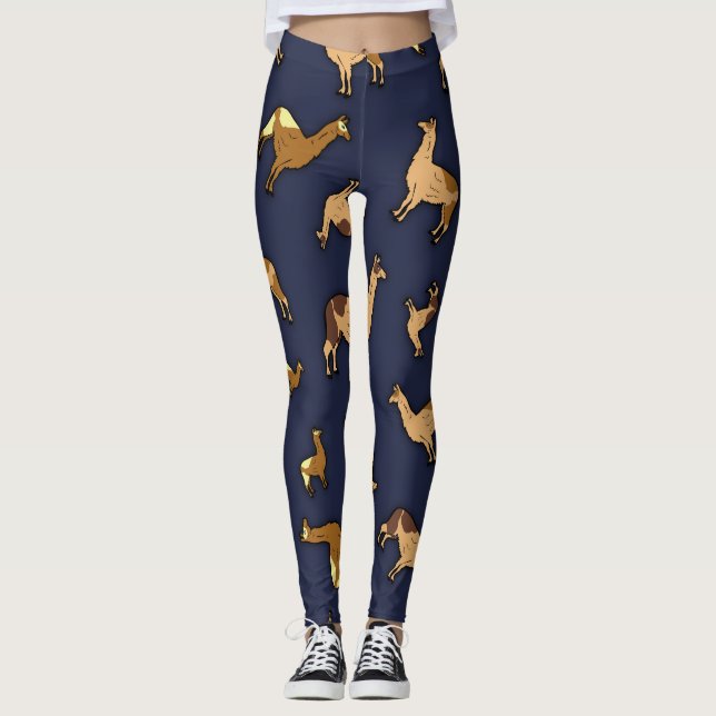 Legging Efetivos de Llamas Design (Frente)