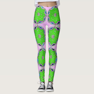Legging Eid al-Adha floral de 8 pontas