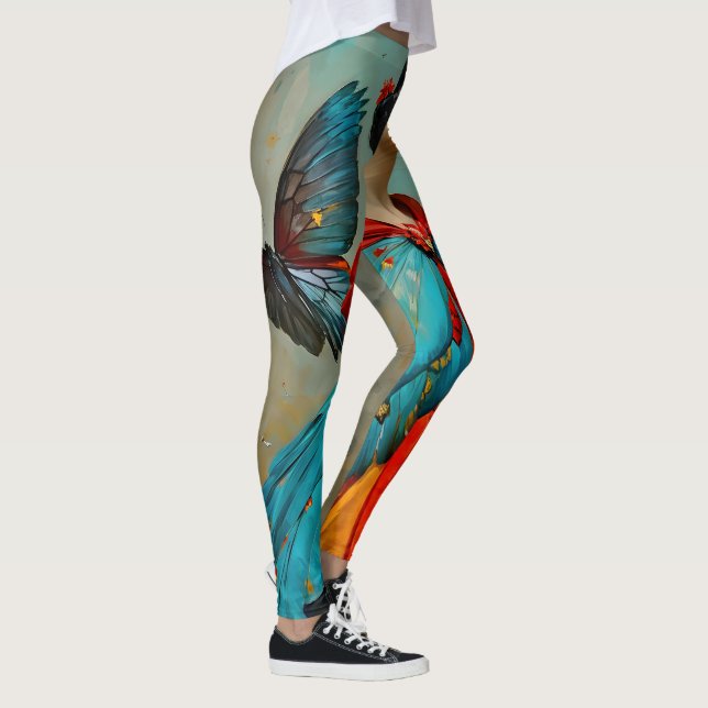 Legging “Elaris” - Penas do Devir (Direita)