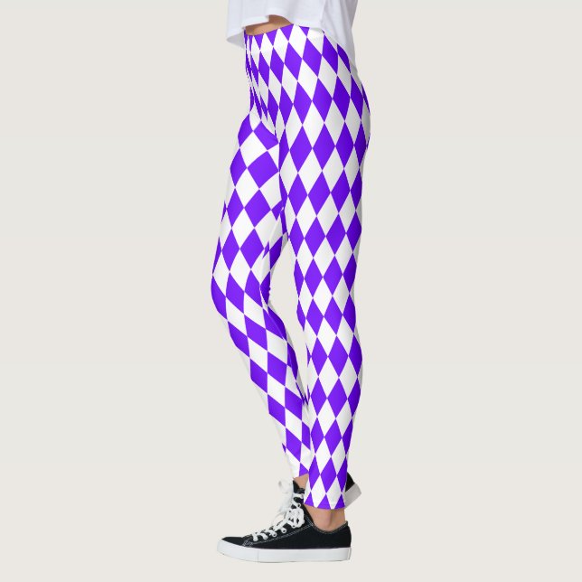 Legging Electric Indigo Harlequin (Esquerda)