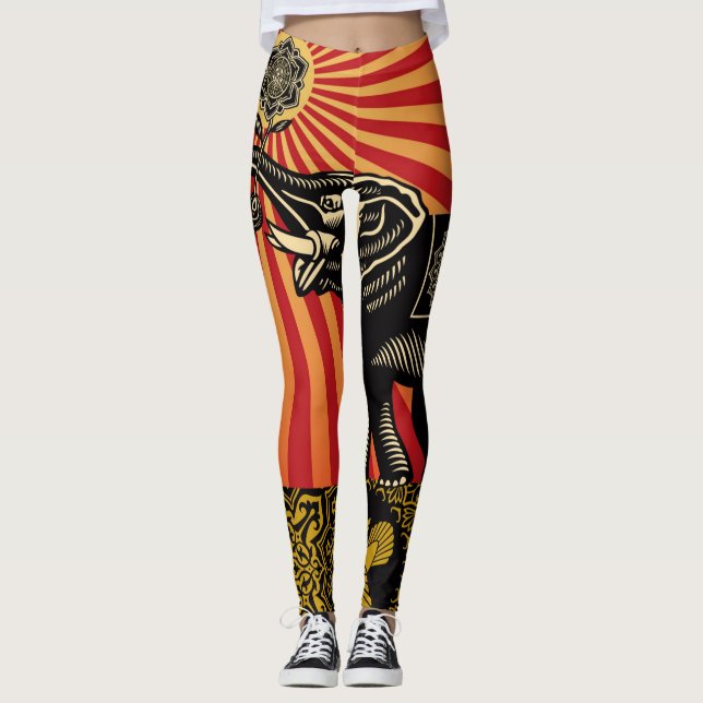 Legging Elefante africano (Frente)