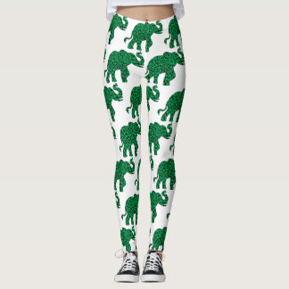 Legging Elefante feito de shamrocks