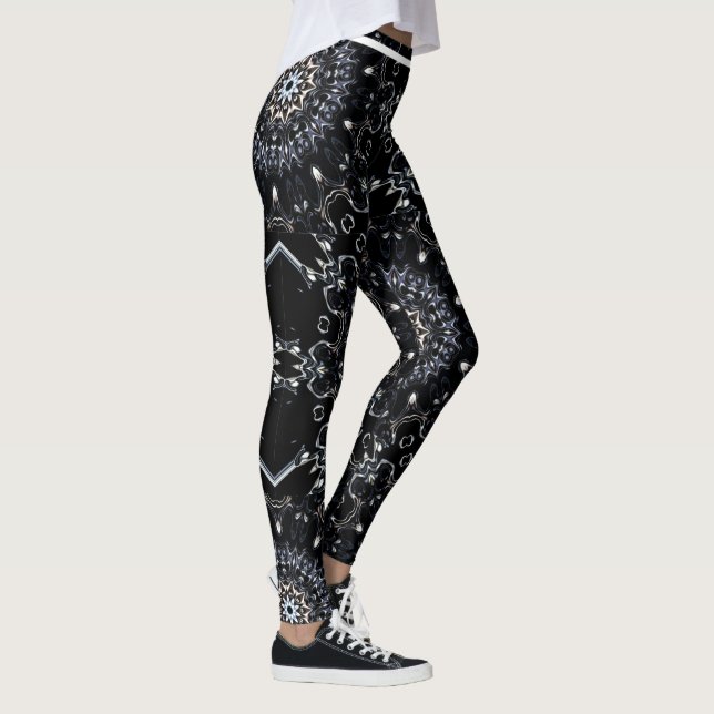 Legging Elegance Chic Medallion Design (Direita)