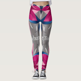 Legging "Elegância Floral"