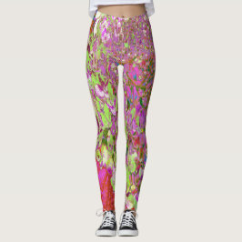 Legging Elegante Chartreuse - Hidrópias Verde, Rosa e Azul