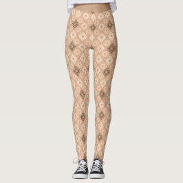 Legging Elegante Dia dos Namorados Barroco Vintage