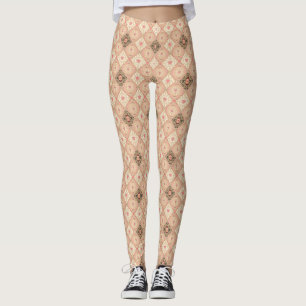 Legging Elegante Dia dos Namorados Barroco Vintage