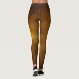 Legging Elegante Dourado Simples Para Ela