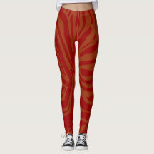 elegante estampa de zebra bege e vermelho
