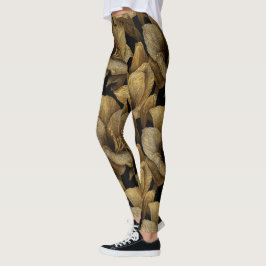 Legging Elegante Exercício de Levantamento de Peso com Pét