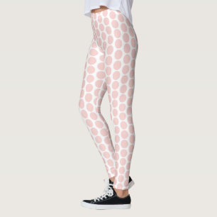 Legging Elegante - Modelo de Cores Cor-De-Rosa E Branca
