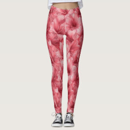 Legging Elegante Pétala de Amarílis Ativa Correndo