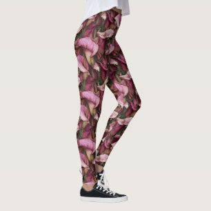 Legging Elegantes Calas Flor Crossfit Corrida