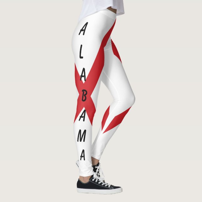Legging Elemento de Alabama e Flag (Direita)