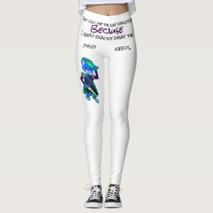 Legging Eles me chamam de sussurro de gato.