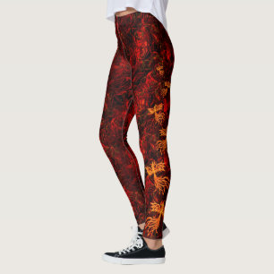 Legging Elevação das caneleiras de Phoenix