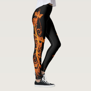 Legging Elevação das caneleiras de Phoenix
