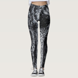 Legging Ellie, a única arte de retratação animal selvagem 
