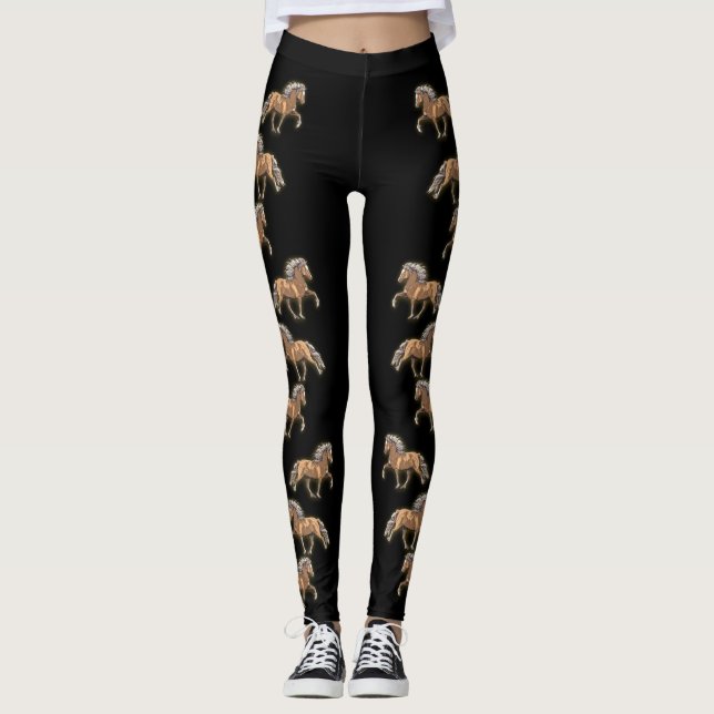 Legging Elska Art Deco Islandês (Frente)