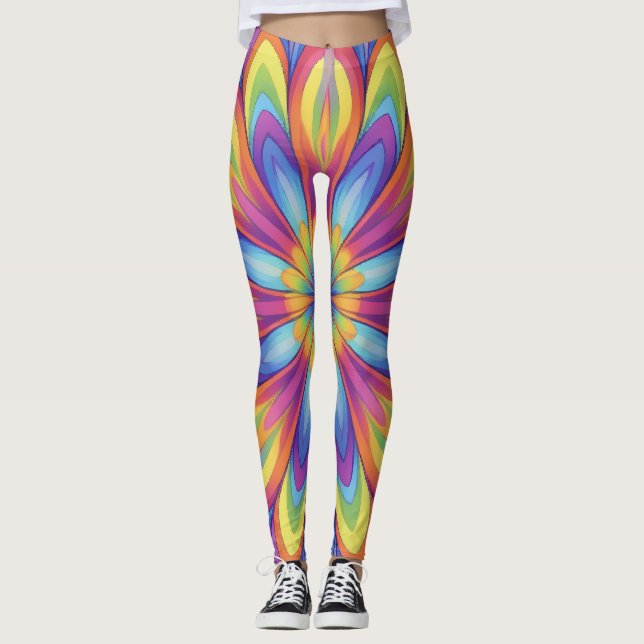 Legging Em Flor (Frente)