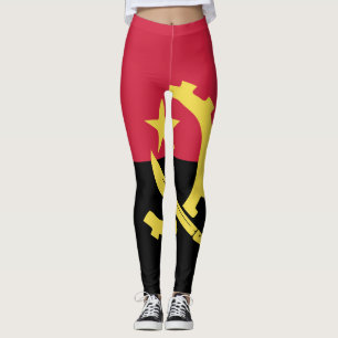 Legging Emblema da bandeira angolana