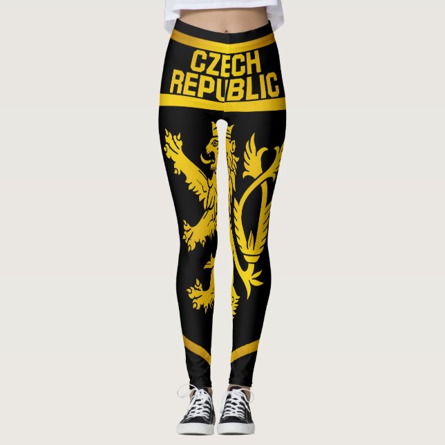 Legging Emblema da República Checa (Frente)