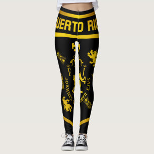 Legging Emblema de Puerto Rico