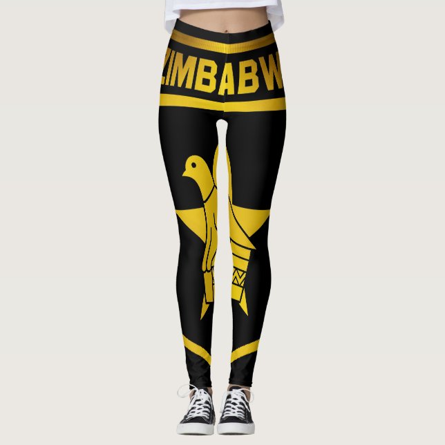 Legging Emblema de Zimbabwe (Frente)