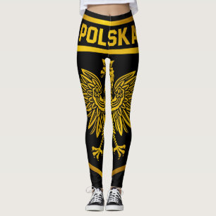 Legging Emblema do Polônia