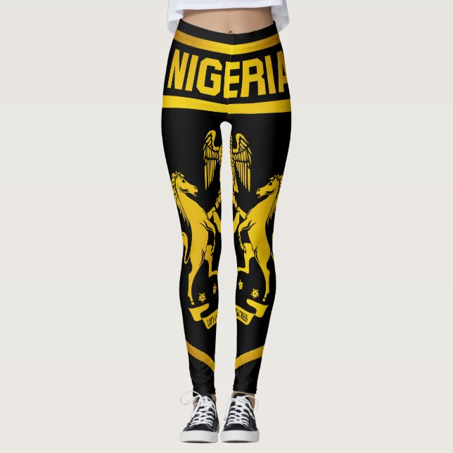 Legging Emblema Nigéria (Frente)