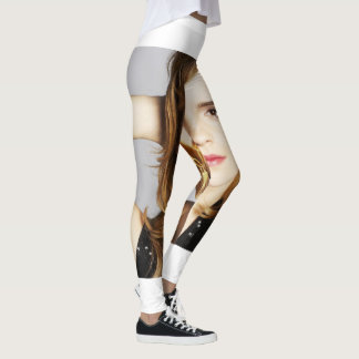 Legging Emma Watson imprimiu para meninas