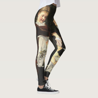 Legging En Ammes Besøg - Bertha Wegmann Fine Art