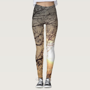 Legging Encerrado em uma árvore