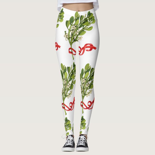 LEGGING ENCONTRE-ME SOB O NATAL DE MISTLETÓNIO (Frente)