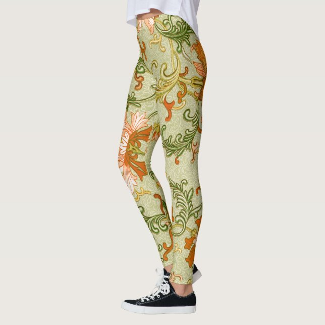 Legging Enfeite Chinês Antigo Jones Flores (Esquerda)