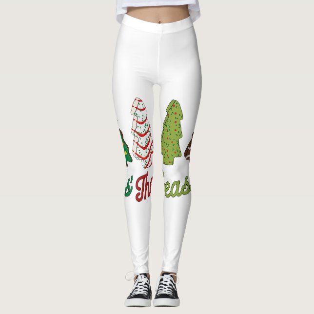 Legging Engraçado Esta Árvore De Natal Faz Debbie X (Frente)