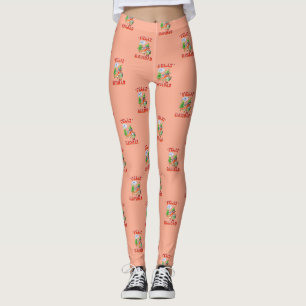 Legging Engraçado Feliz Navidad, Feliz Natal Feliz Chili
