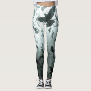 Legging Enrole-se em Asas. Raven