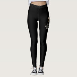 Legging Então, devemos dormir uma noite em todas