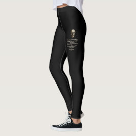 Legging Então, devemos dormir uma noite em todas