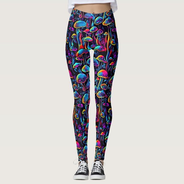Legging Entra em uma Terra da Maravilha Neon: Esfregões br (Frente)