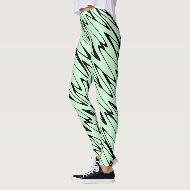 Legging Envolvendo a dinâmica verde da casa (Esquerda)