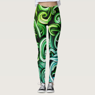 Legging Enxertos de Energia Verde