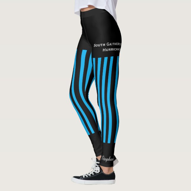 Legging Equipe/Clube Azul Brilhante, Shore Falso, Athleisu (Esquerda)