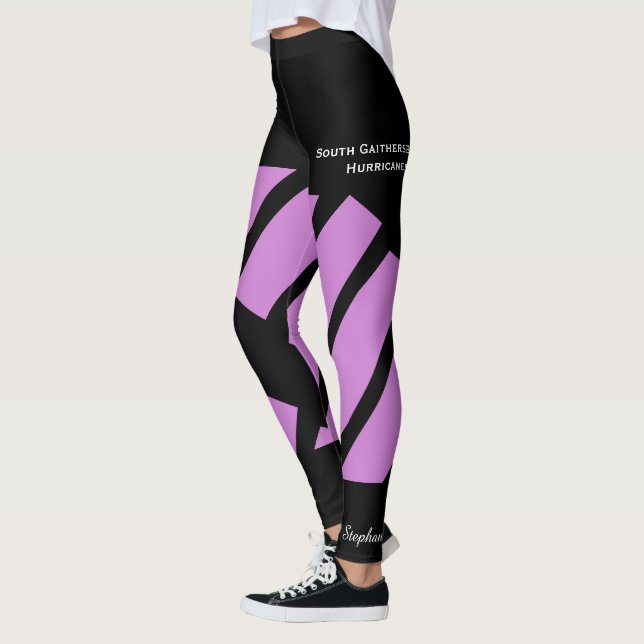 Legging Equipe/Clube Pale Purple, Nome, Shore Falso,  (Esquerda)