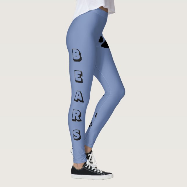 Legging Equipe de impressão de pata estiva qualquer legend (Direita)